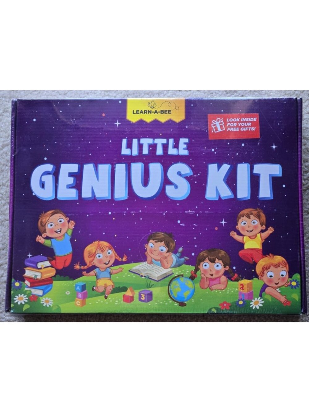 NEW Sealed Learn-A-Bee Little Genius Kit for 2 YEAR-OLDS Homeschooling